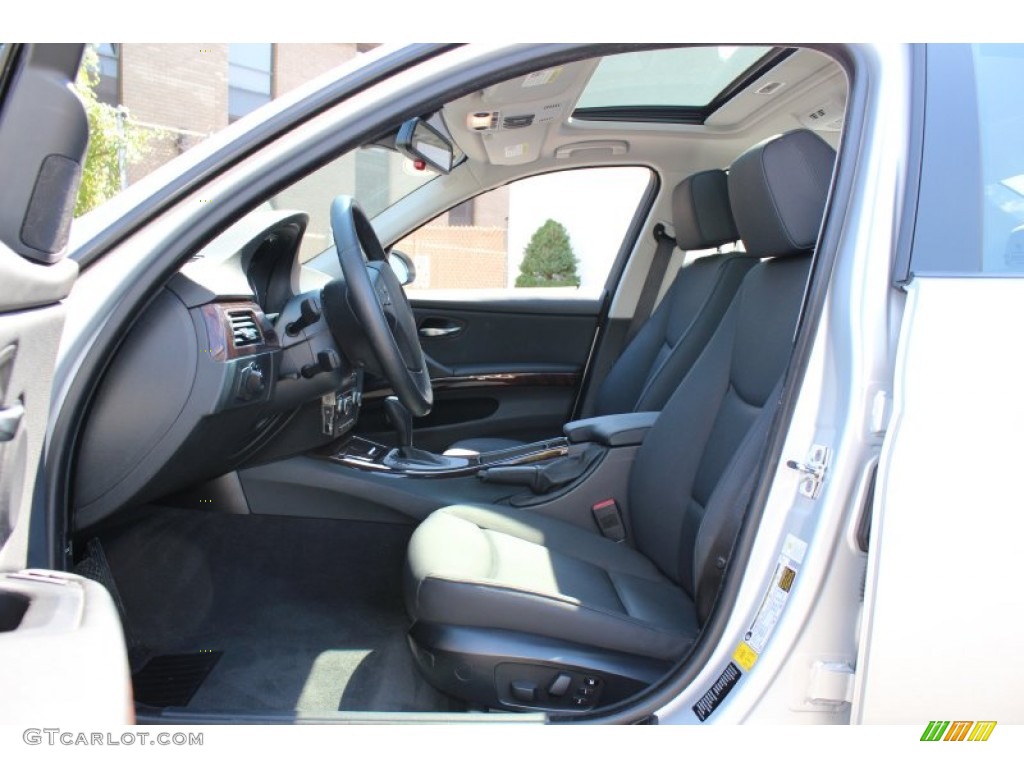2008 3 Series 328xi Sedan - Titanium Silver Metallic / Black photo #11