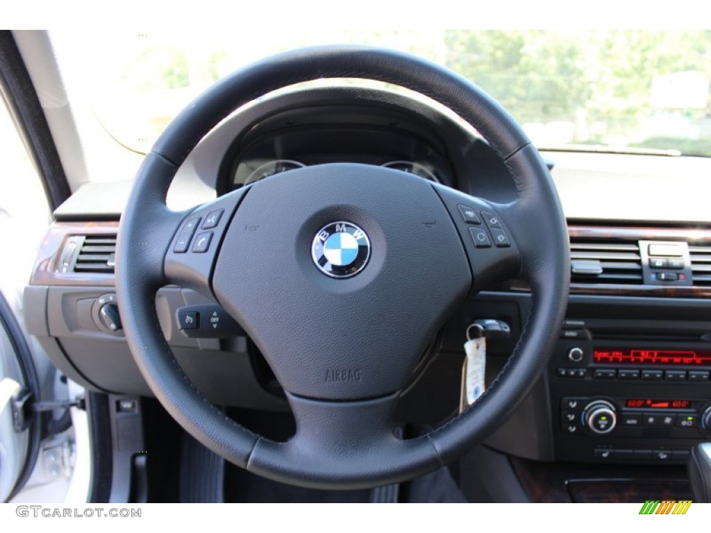 2008 3 Series 328xi Sedan - Titanium Silver Metallic / Black photo #14