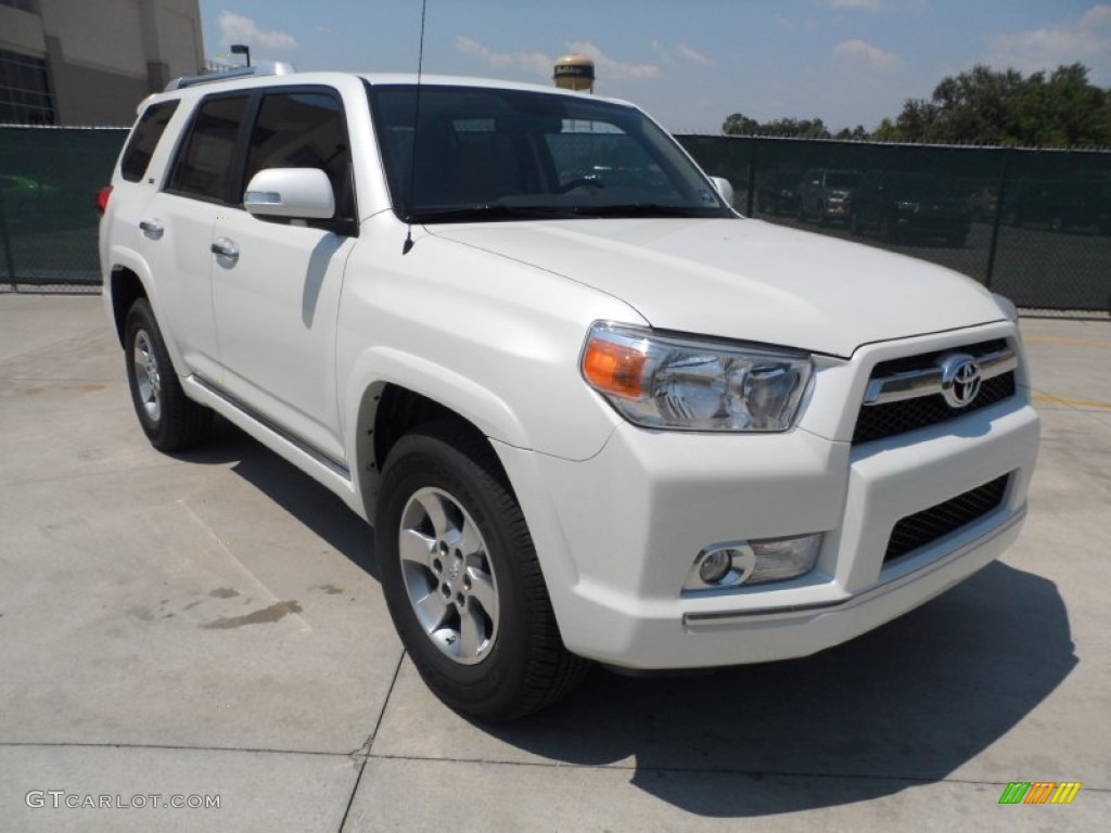 2011 4Runner SR5 - Blizzard White Pearl / Sand Beige photo #1