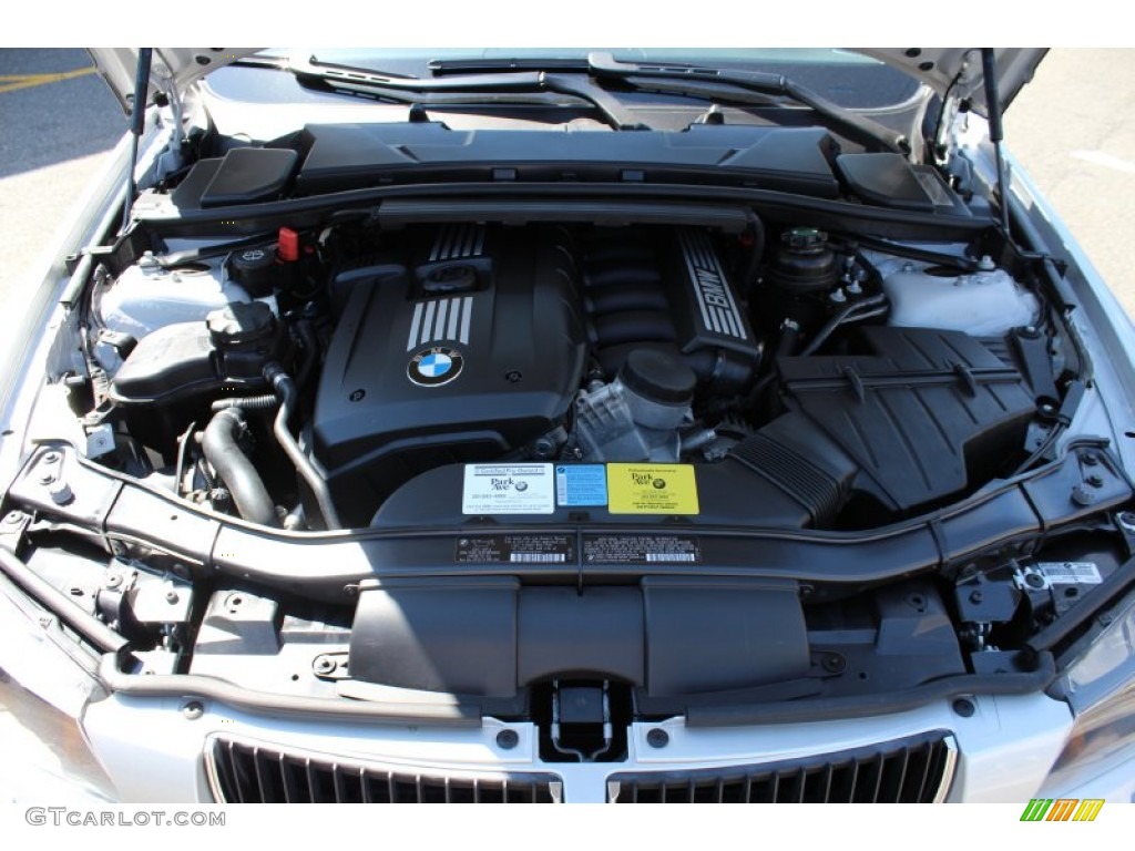 2008 3 Series 328xi Sedan - Titanium Silver Metallic / Black photo #29