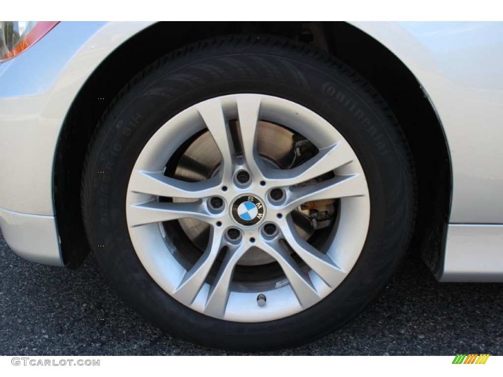 2008 3 Series 328xi Sedan - Titanium Silver Metallic / Black photo #31