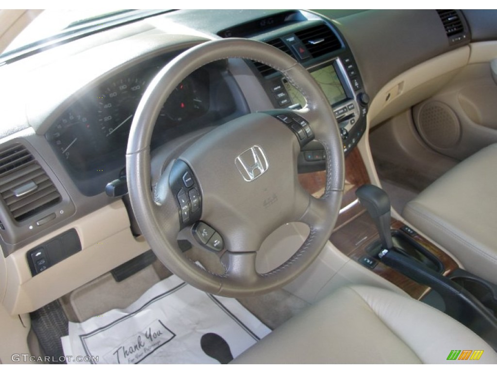 2007 Accord EX Sedan - Nighthawk Black Pearl / Ivory photo #9