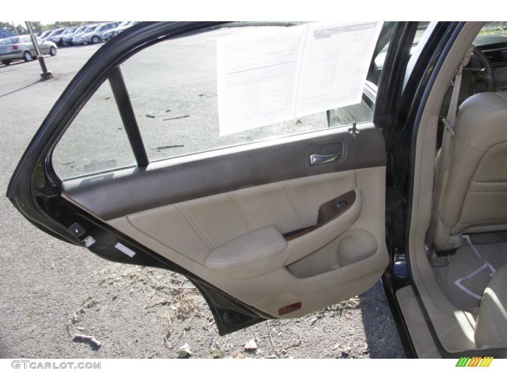 2007 Accord EX Sedan - Nighthawk Black Pearl / Ivory photo #16