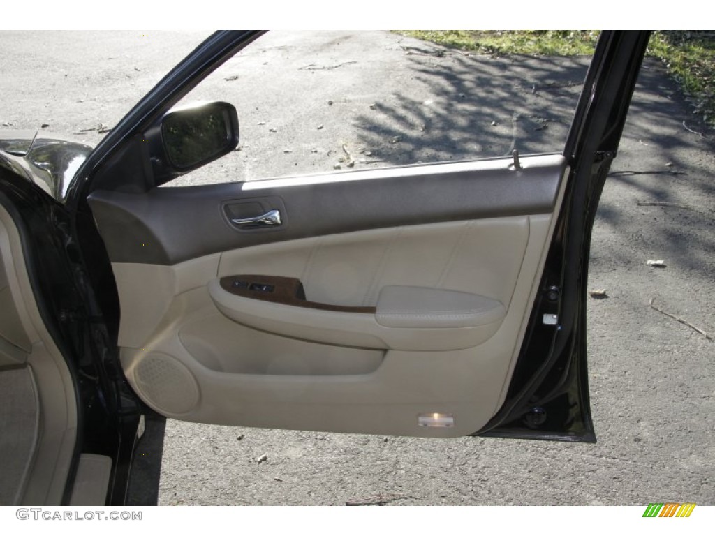 2007 Accord EX Sedan - Nighthawk Black Pearl / Ivory photo #21
