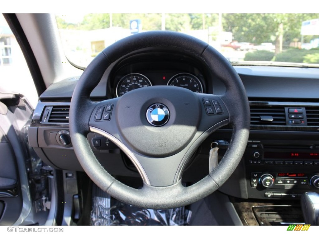 2008 3 Series 328xi Coupe - Space Grey Metallic / Black photo #14