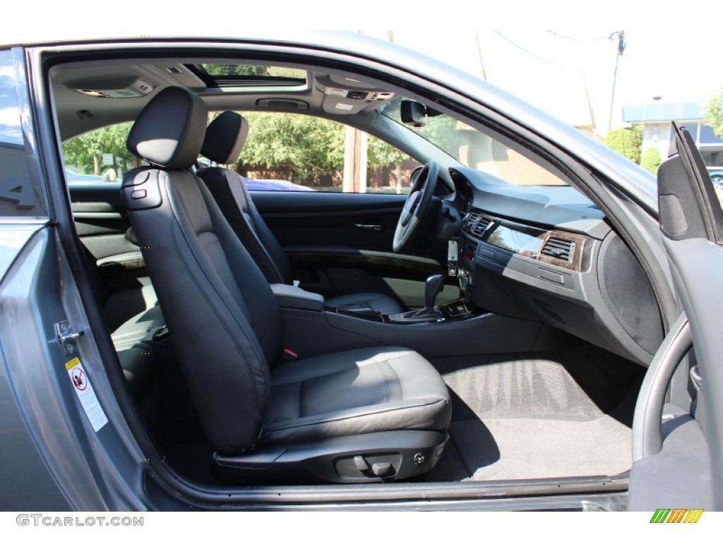 2008 3 Series 328xi Coupe - Space Grey Metallic / Black photo #26