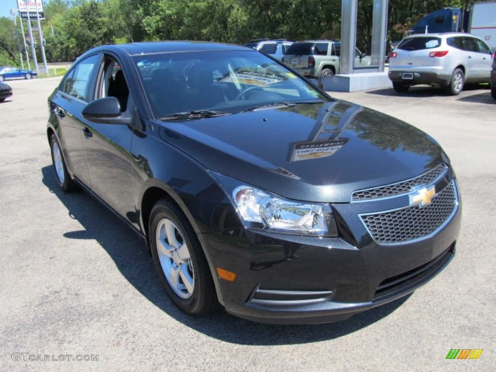 Black Granite Metallic 2012 Chevrolet Cruze LT Exterior Photo #53593623