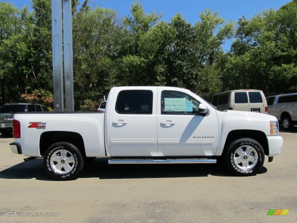 2011 Silverado 1500 LT Crew Cab 4x4 - Summit White / Ebony photo #4