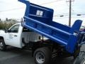 Summit White - Silverado 3500HD Regular Cab 4x4 Chassis Dump Truck Photo No. 8