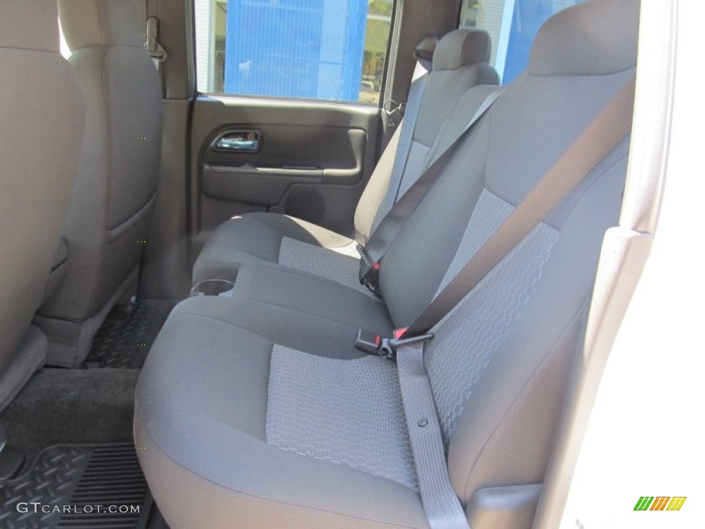 Ebony Interior 2012 Chevrolet Colorado LT Crew Cab 4x4 Photo #53594755