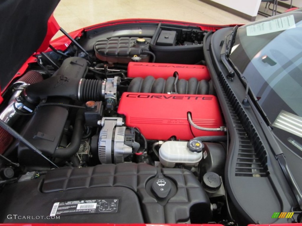2002 Chevrolet Corvette Z06 5.7 Liter OHV 16 Valve LS6 V8 Engine Photo #53595391