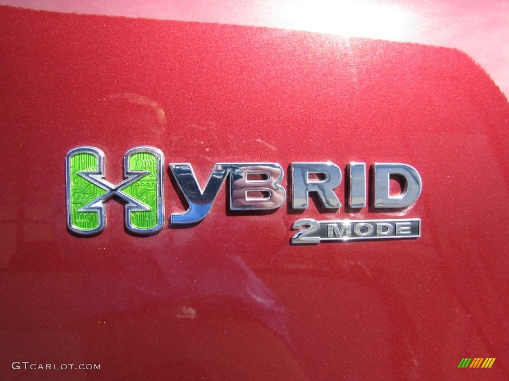 2009 Tahoe Hybrid 4x4 - Deep Ruby Red Metallic / Light Cashmere photo #45