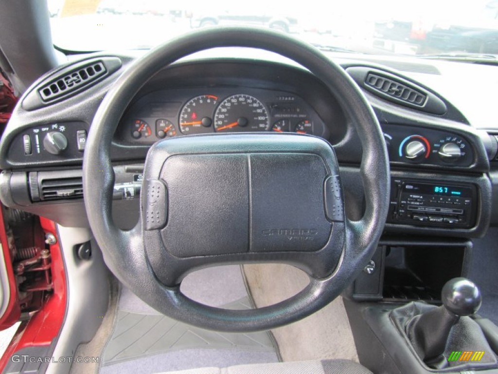 1995 Chevrolet Camaro Coupe Dark Gray Steering Wheel Photo #53595910