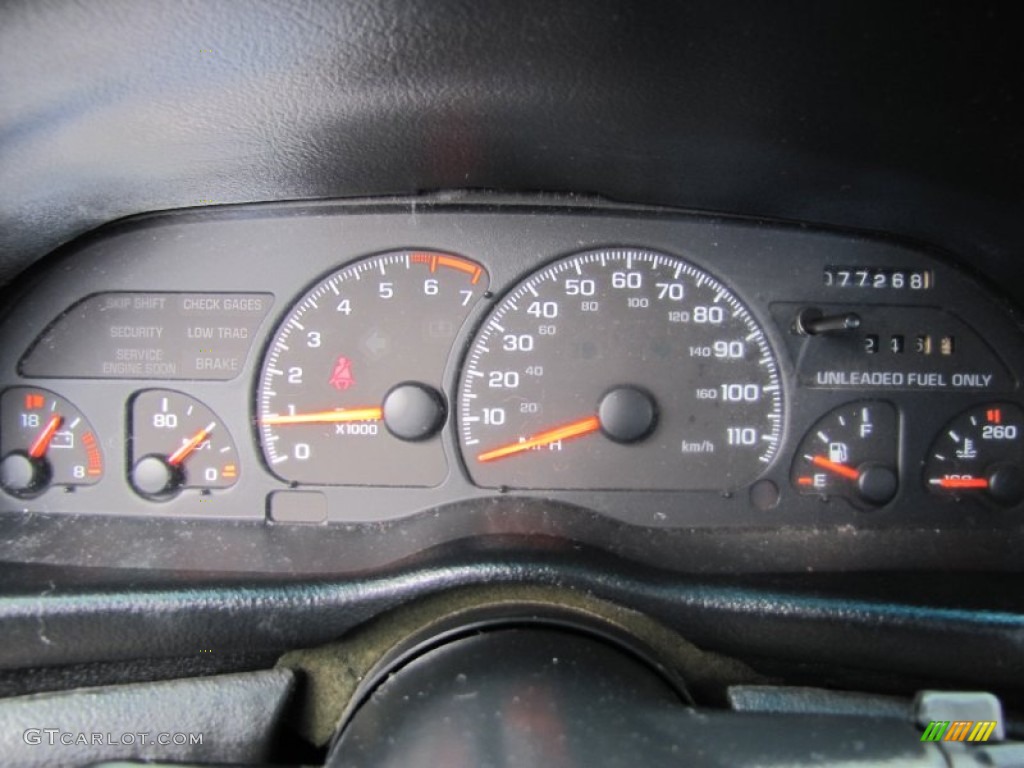 1995 Chevrolet Camaro Coupe Gauges Photo #53595916