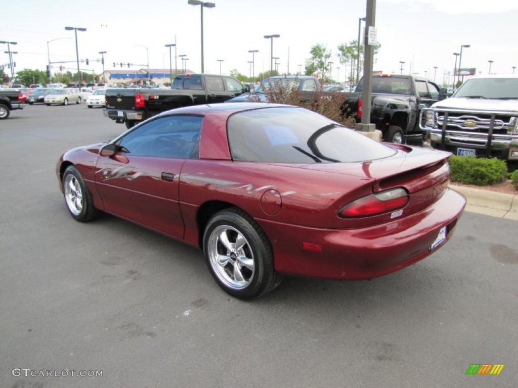 1995 Camaro Coupe - Medium Patriot Red Metallic / Dark Gray photo #19