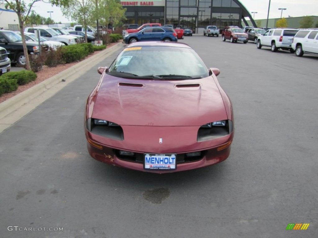 1995 Camaro Coupe - Medium Patriot Red Metallic / Dark Gray photo #21