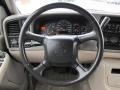 2000 Chevrolet Suburban Graphite Interior Steering Wheel Photo