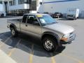 Light Pewter Metallic 2003 Chevrolet S10 LS Extended Cab 4x4 Exterior