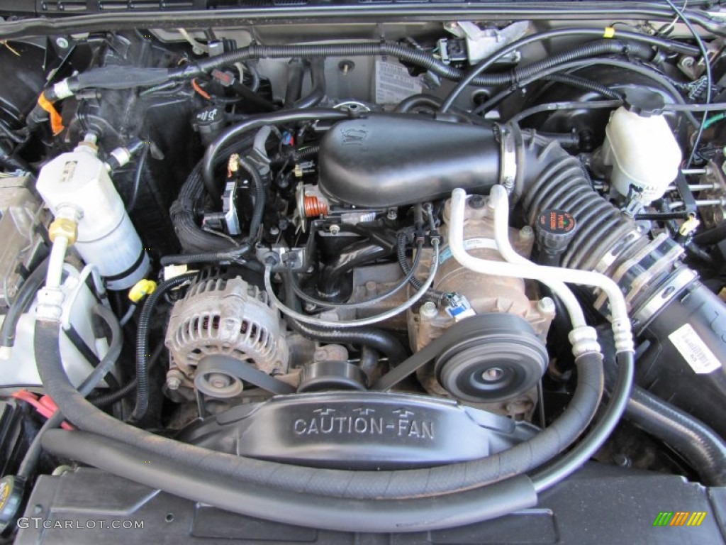 2003 Chevrolet S10 LS Extended Cab 4x4 Engine Photos