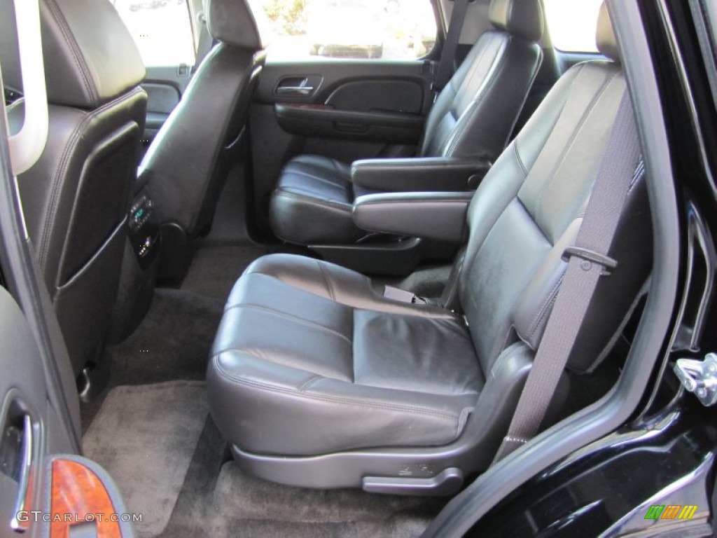 Ebony Interior 2008 Chevrolet Tahoe LTZ 4x4 Photo #53596627