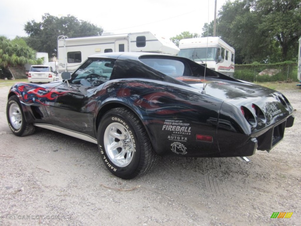 1976 Corvette Stingray Coupe - Bright Blue Metallic / Black photo #11