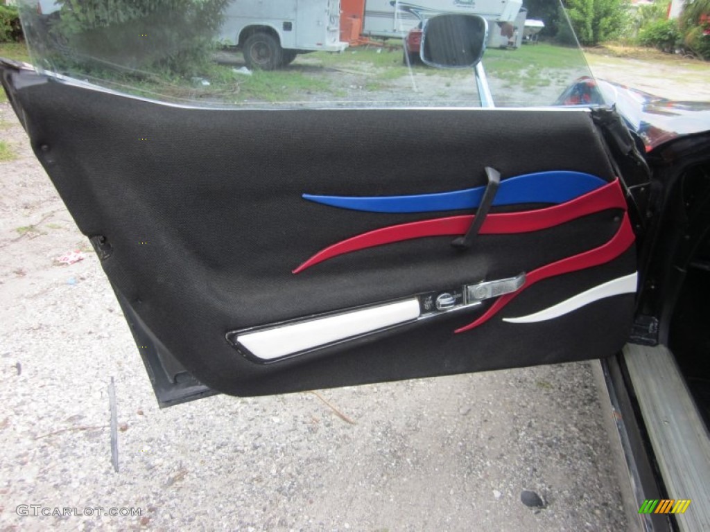 1976 Corvette Stingray Coupe - Bright Blue Metallic / Black photo #20