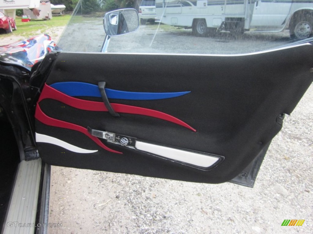 1976 Corvette Stingray Coupe - Bright Blue Metallic / Black photo #21