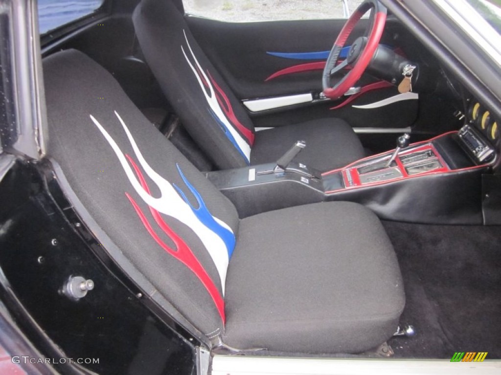1976 Corvette Stingray Coupe - Bright Blue Metallic / Black photo #23