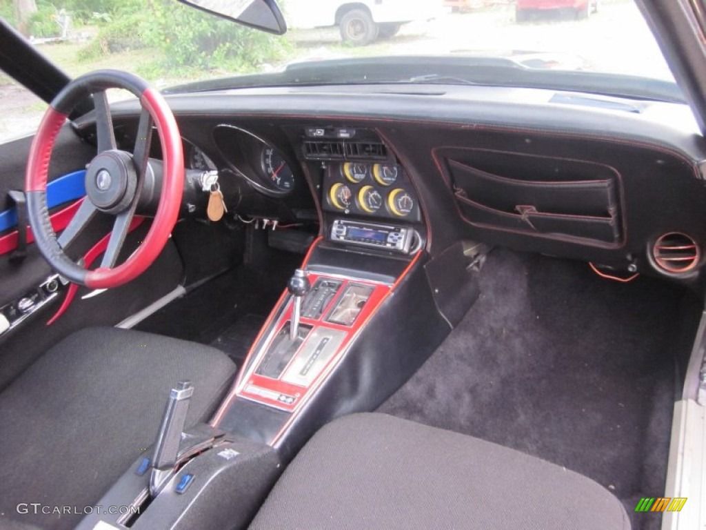 1976 Corvette Stingray Coupe - Bright Blue Metallic / Black photo #24