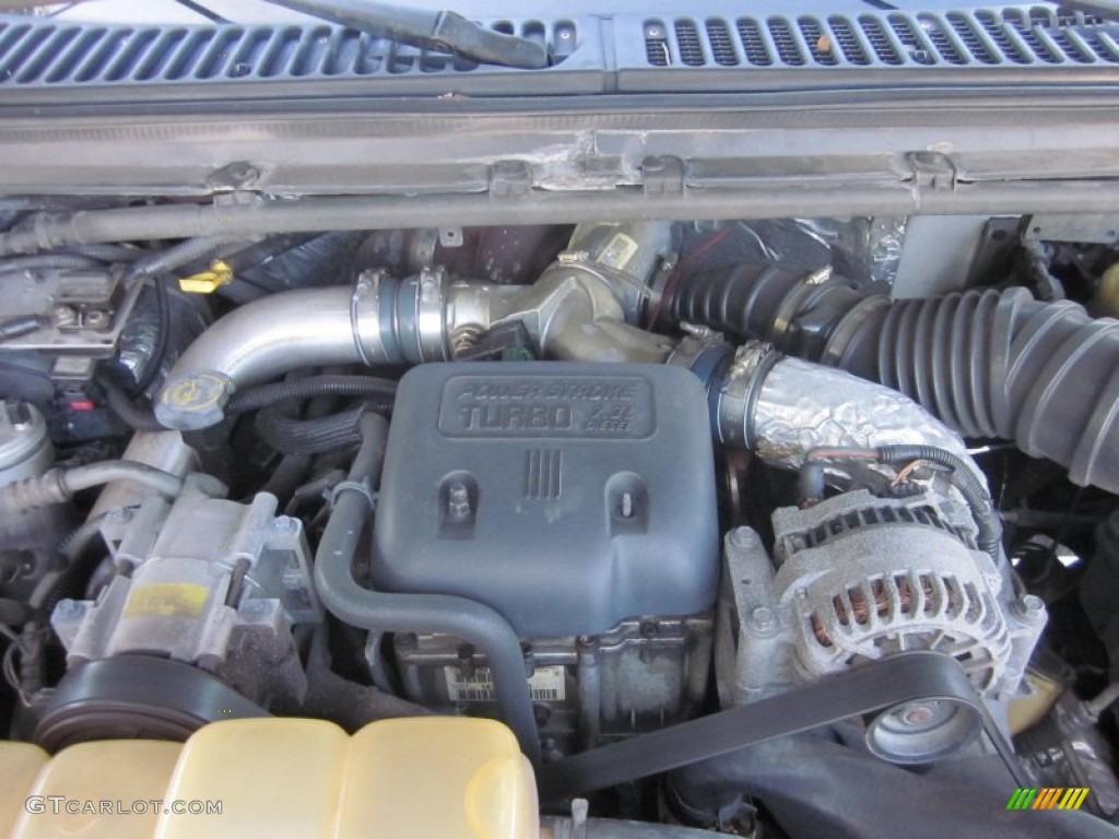 2000 Ford F250 Super Duty XL Regular Cab 7.3 Liter OHV 16-Valve Power Stroke Turbo Diesel V8 Engine Photo #53596996