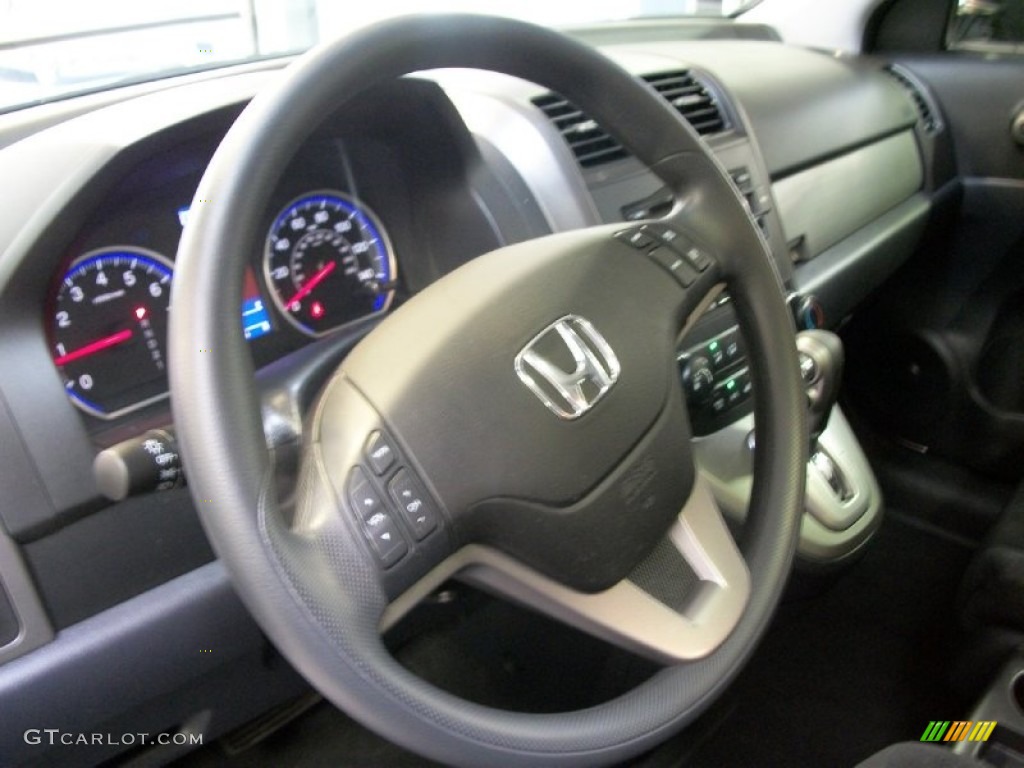 2010 CR-V EX AWD - Alabaster Silver Metallic / Black photo #16