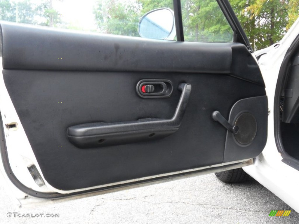 1990 Mazda MX-5 Miata Roadster Black Door Panel Photo #53597518