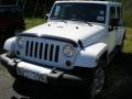 2012 Bright White Jeep Wrangler Unlimited Sahara 4x4  photo #1