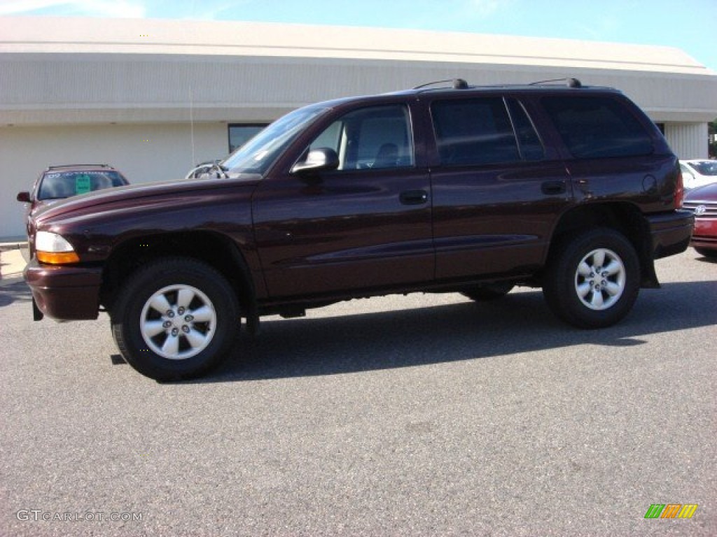 2003 Durango SXT 4x4 - Deep Molten Red Pearlcoat / Dark Slate Gray photo #6