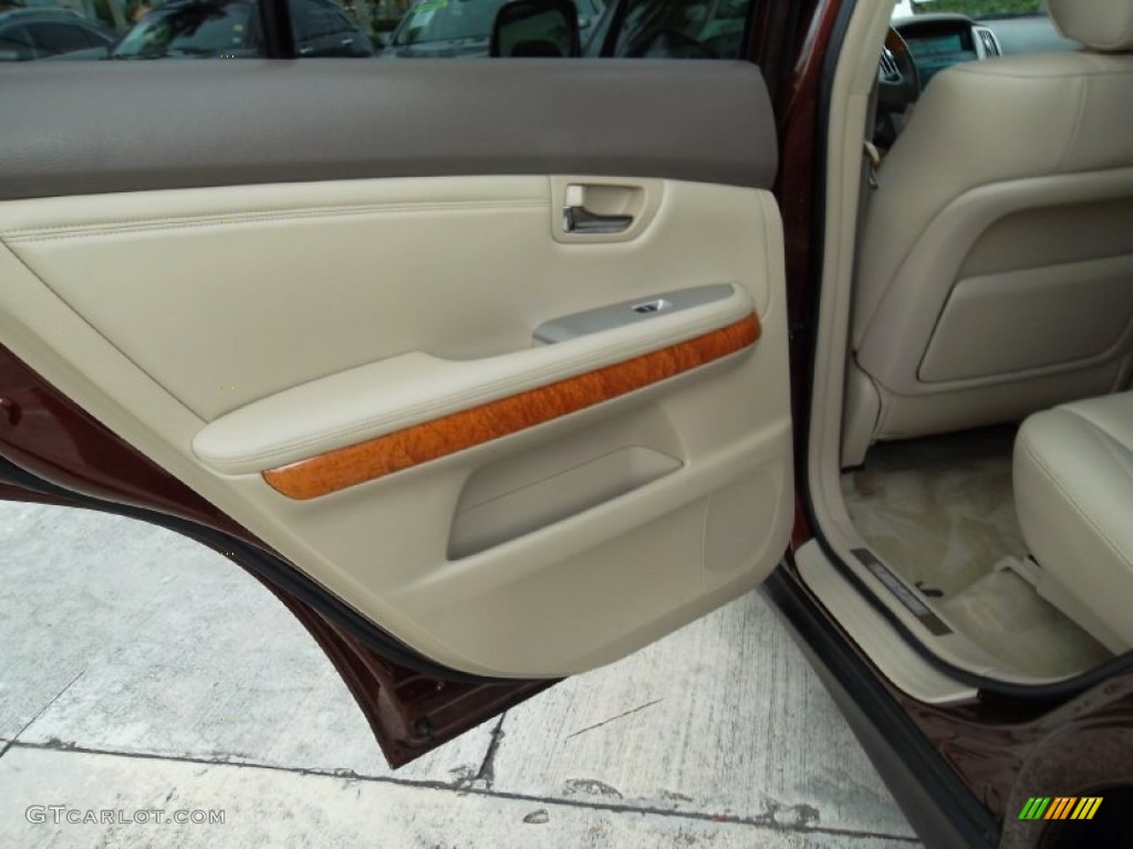 2008 Lexus RX 350 Ivory Door Panel Photo #53598870
