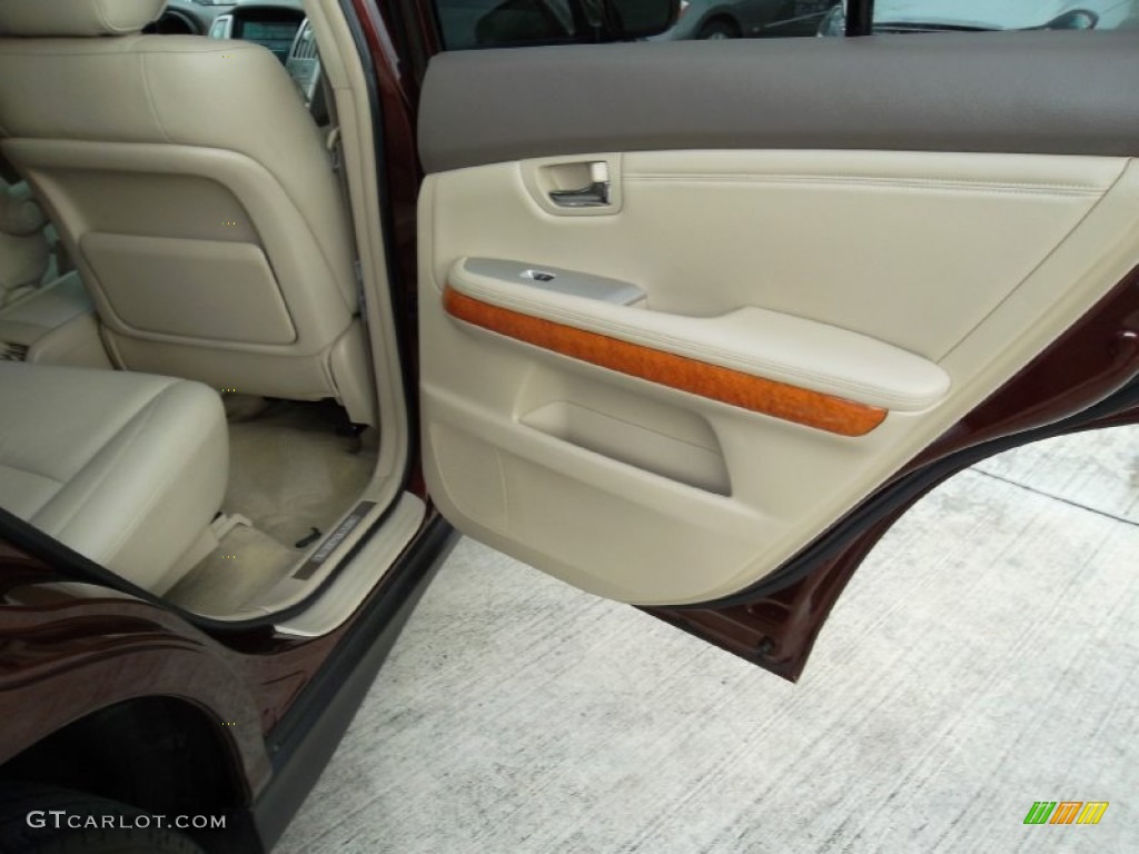 2008 Lexus RX 350 Ivory Door Panel Photo #53598930