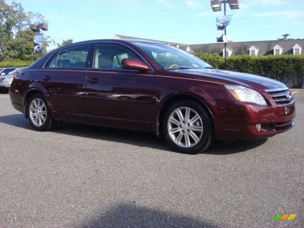 2006 Avalon Limited - Cassis Red Pearl / Ivory photo #2
