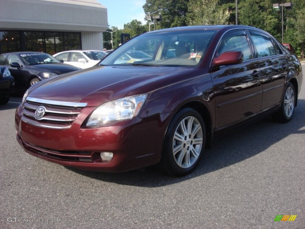 2006 Avalon Limited - Cassis Red Pearl / Ivory photo #7