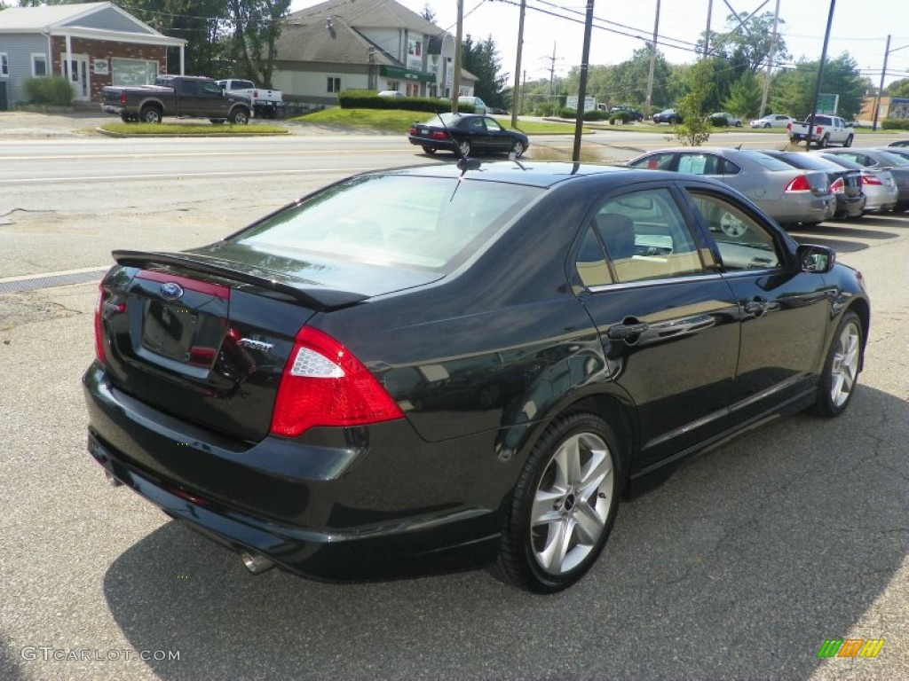 2010 Fusion Sport - Atlantis Green Metallic / Charcoal Black/Sport Black photo #3