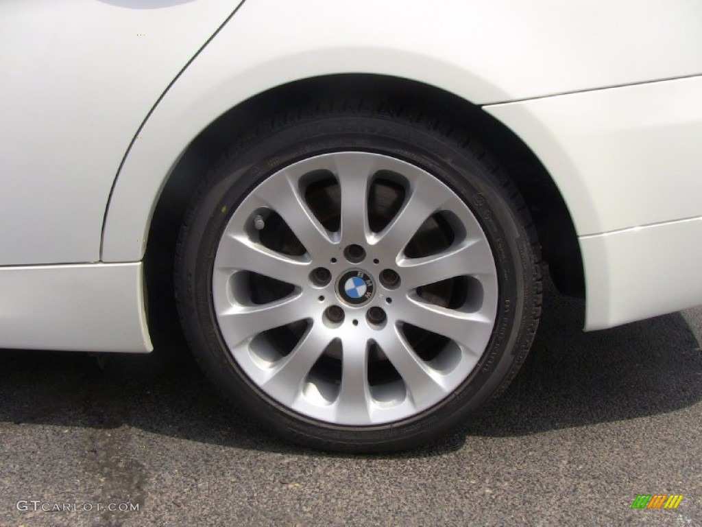 2008 3 Series 335xi Sedan - Alpine White / Beige photo #6