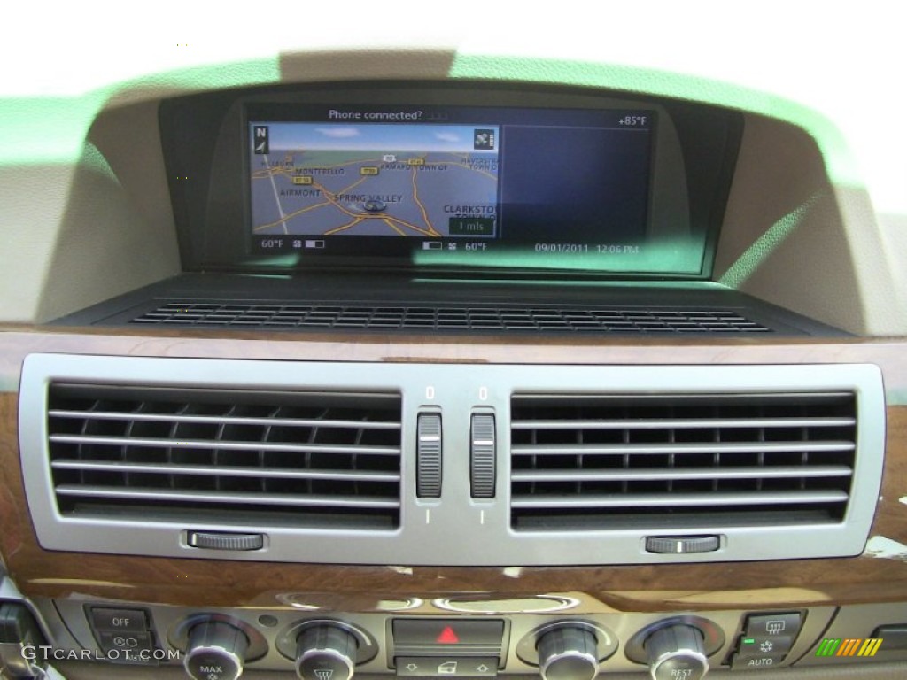 2008 BMW 7 Series 750i Sedan Navigation Photo #53600030