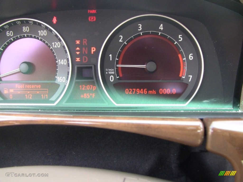 2008 7 Series 750i Sedan - Monaco Blue Metallic / Beige photo #15