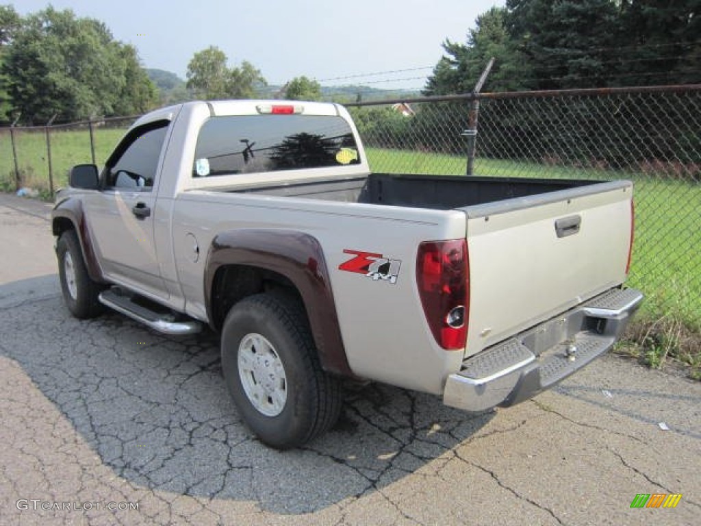 Silver Birch Metallic 2004 Chevrolet Colorado LS Regular Cab 4x4 Exterior Photo #53601141