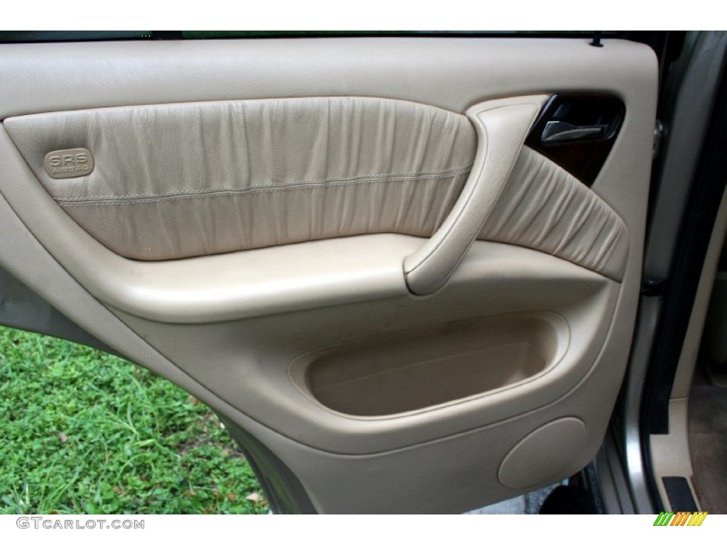 2002 Mercedes-Benz ML 500 4Matic Java Door Panel Photo #53601378