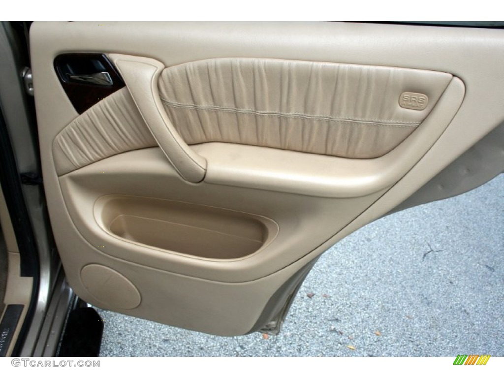2002 Mercedes-Benz ML 500 4Matic Java Door Panel Photo #53601393