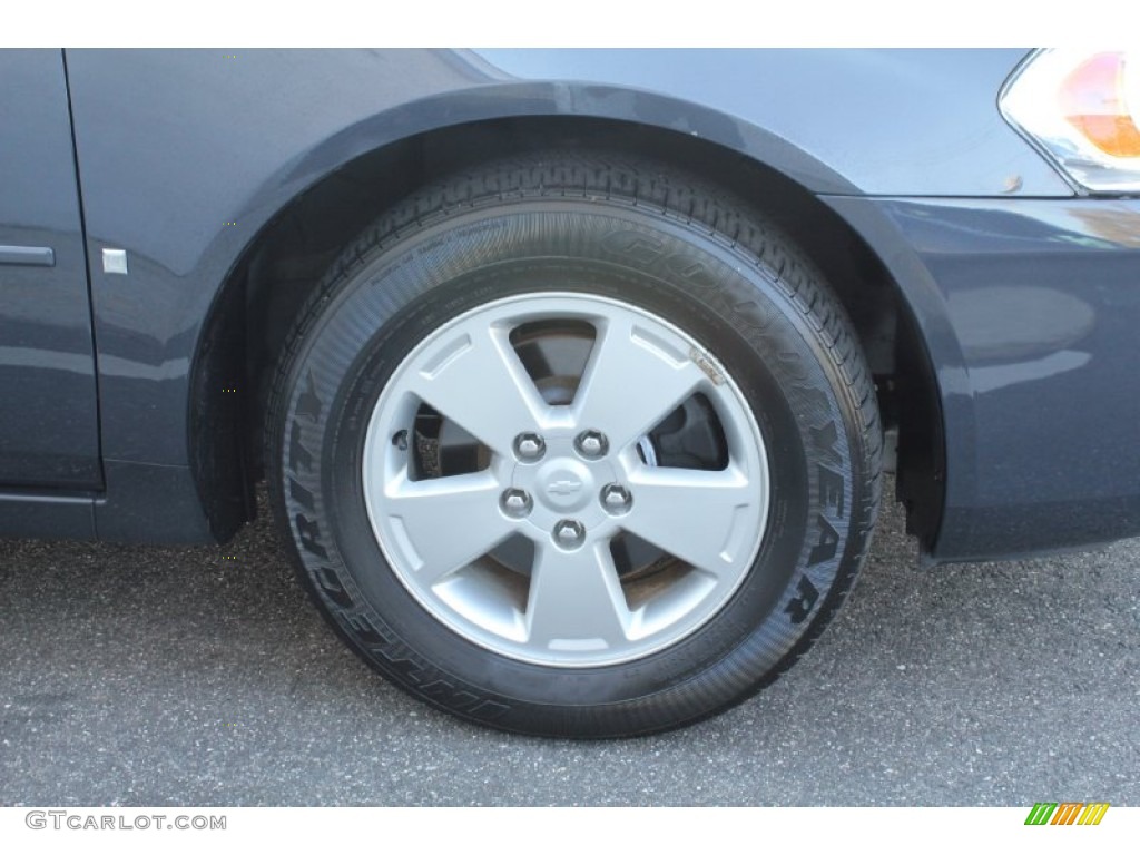 2008 Impala LT - Slate Metallic / Ebony Black photo #6