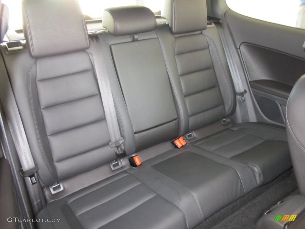 Titan Black Interior 2012 Volkswagen GTI 2 Door Autobahn Edition Photo #53601679