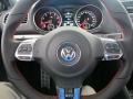 Titan Black 2012 Volkswagen GTI 2 Door Autobahn Edition Steering Wheel