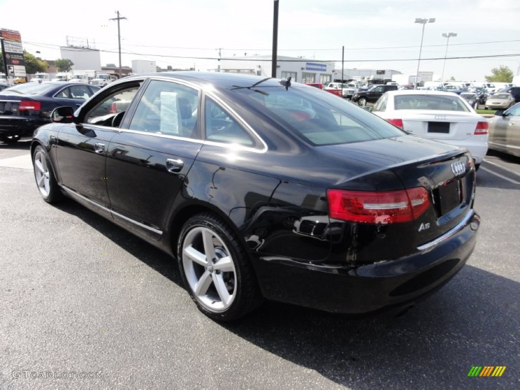 2010 A6 3.0 TFSI quattro Sedan - Brilliant Black / Black photo #9