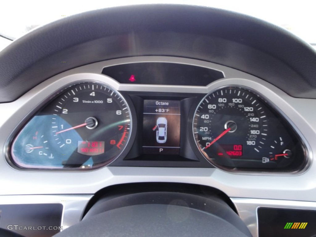 2010 Audi A6 3.0 TFSI quattro Sedan Gauges Photo #53602455